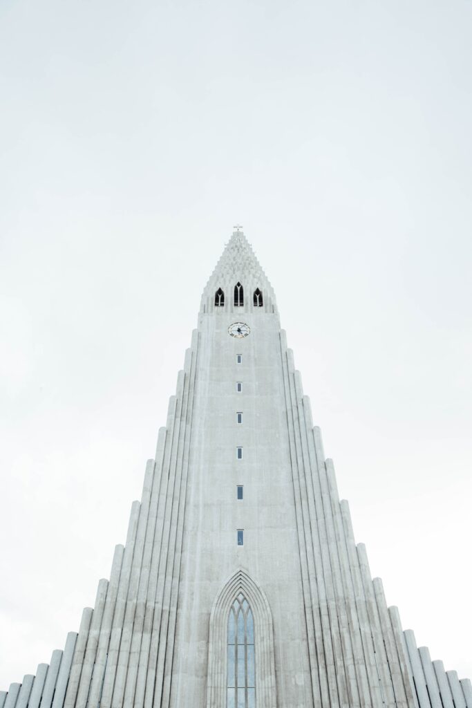 Kirche In Der Hauptstadt Islands